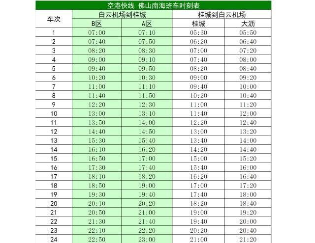 白云机场T2航站楼4月26日启用！附：佛山候机楼各站点新发车时间表