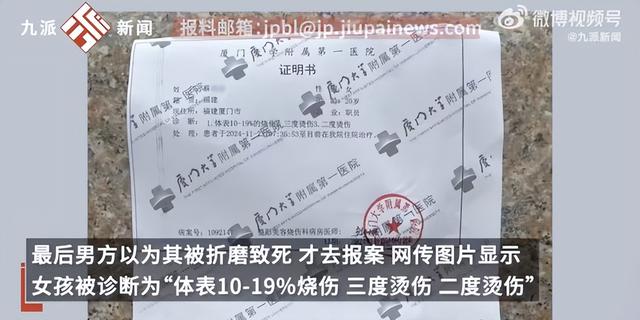 前男友的兽行：厦门一女孩被前男友绑架各种折磨并用开水烫成重伤